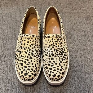 Paolo Animal Print Casual Slip-Ons